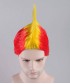 Yellow / Red Mohawk Wig